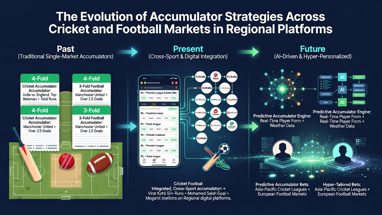 Evolution of betting strategies across cricket and football on regional sites
